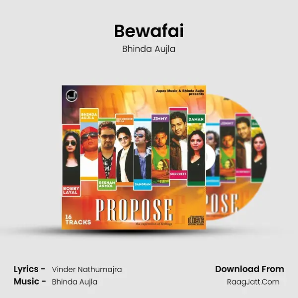 Bewafai Song mp3 | Bhinda Aujla