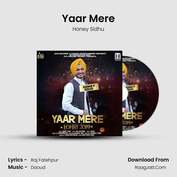 Yaar Mere Song mp3 | Honey Sidhu