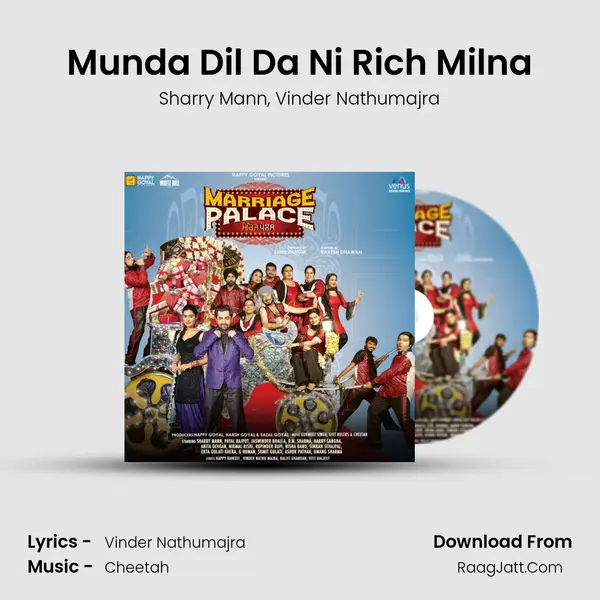 Munda Dil Da Ni Rich Milna Song mp3 | Sharry Mann