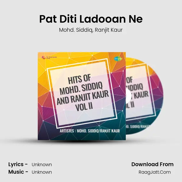 Hits Of Mohd Siddiq And Ranjit Kaur Vol Ii - Mohd. Siddiq