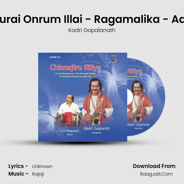 Kurai Onrum Illai - Ragamalika - Adi (Live) mp3 song