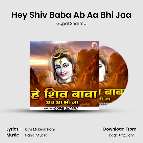 Hey Shiv Baba Ab Aa Bhi Jaa mp3 song