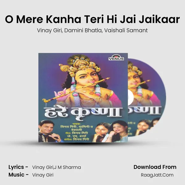 O Mere Kanha Teri Hi Jai Jaikaar Song mp3 | Vinay Giri