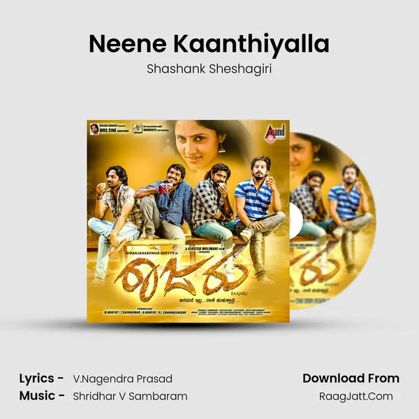 Neene Kaanthiyalla Song mp3 | Shashank Sheshagiri