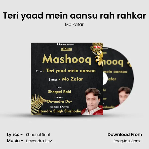 Teri yaad mein aansu rah rahkar - Mo Zafar