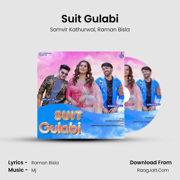 Suit Gulabi Song mp3 | Somvir Kathurwal