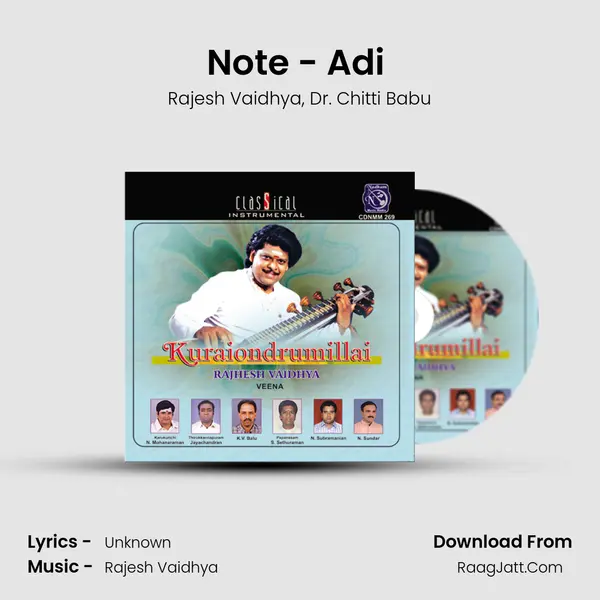 Note - Adi (Live) Song mp3 | Rajesh Vaidhya