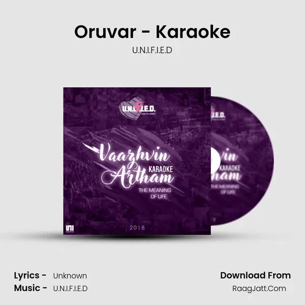 Oruvar - Karaoke Song mp3 | U.N.I.F.I.E.D