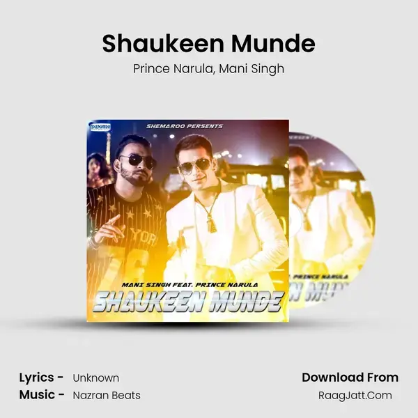 Shaukeen Munde Song mp3 | Prince Narula