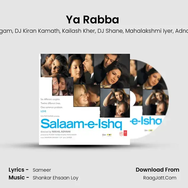 Ya Rabba (remix) Song mp3 | Sonu Nigam