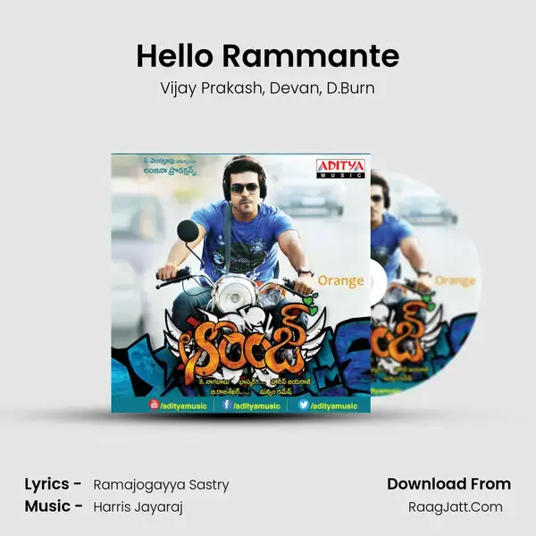 Hello Rammante Song mp3 | Vijay Prakash