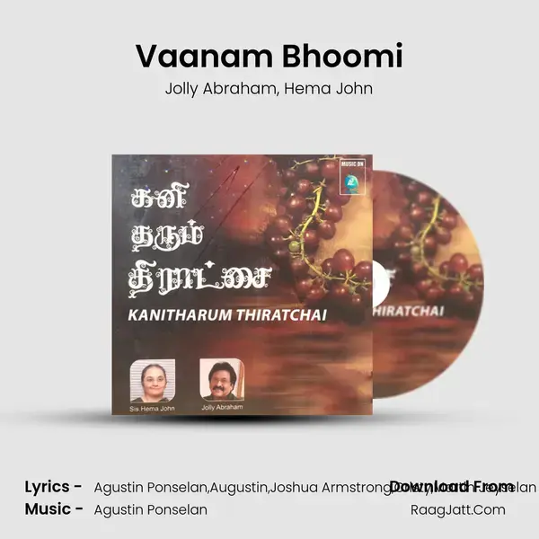 Vaanam Bhoomi Song mp3 | Jolly Abraham