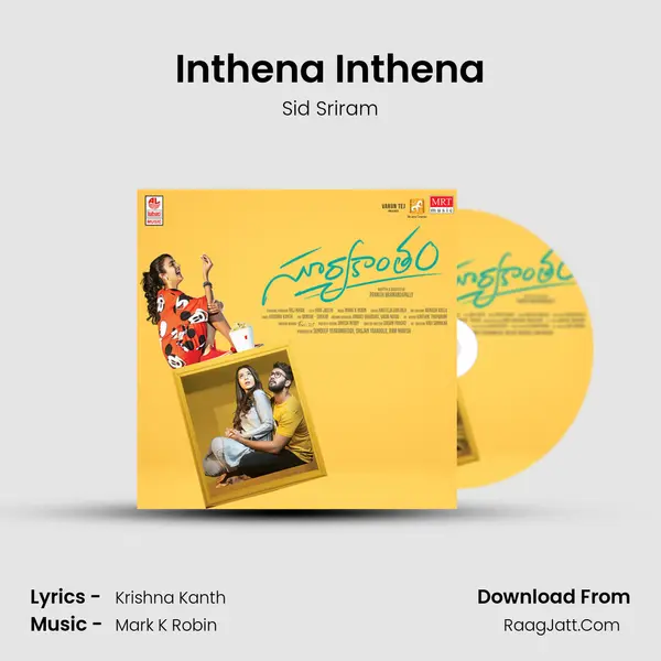 Inthena Inthena Song mp3 | Sid Sriram