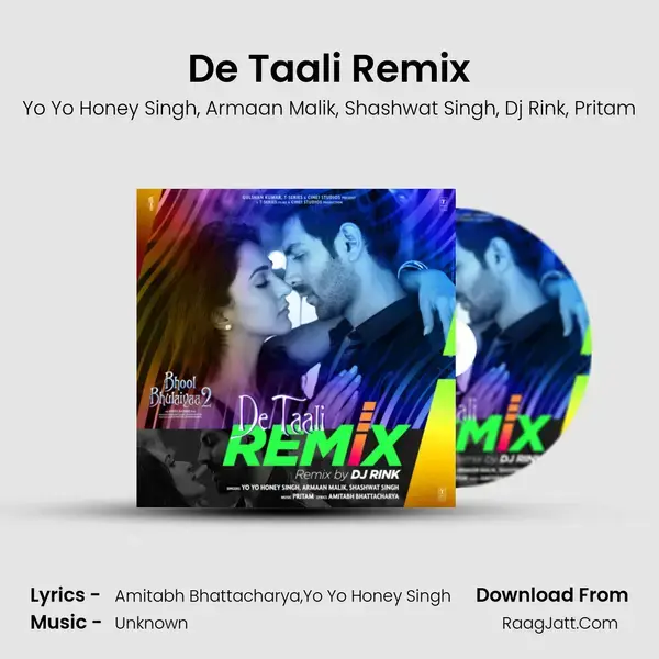 De Taali Remix(Remix By Dj Rink) mp3 song