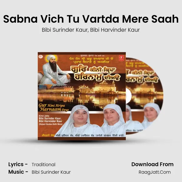 Sabna Vich Tu Vartda Mere Saah mp3 song