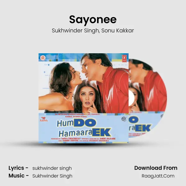 Sayonee Song mp3 | Sukhwinder Singh