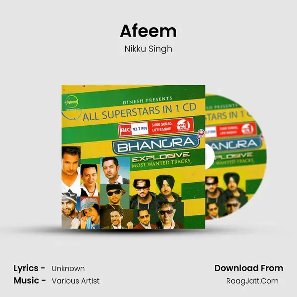 Afeem Song mp3 | Nikku Singh