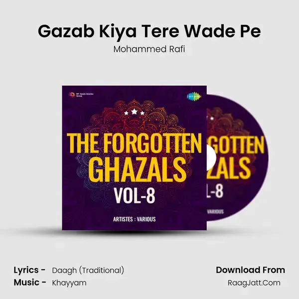 Gazab Kiya Tere Wade Pe mp3 song