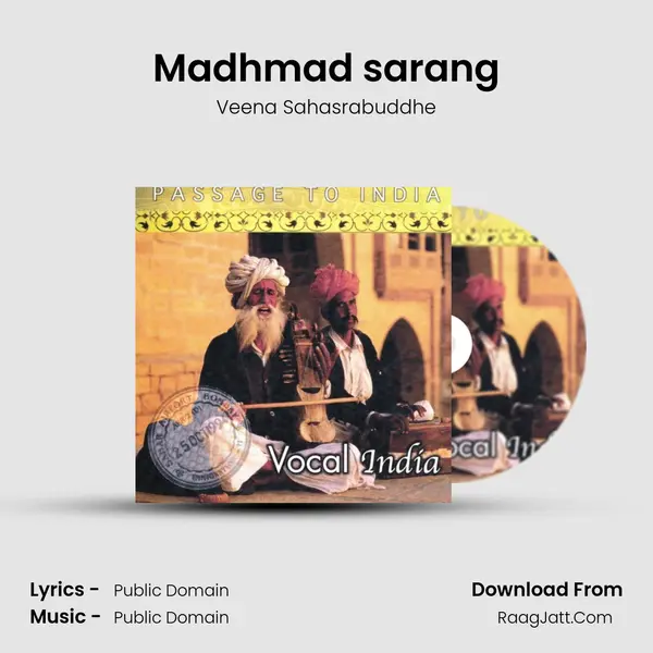 Madhmad sarang Song mp3 | Veena Sahasrabuddhe