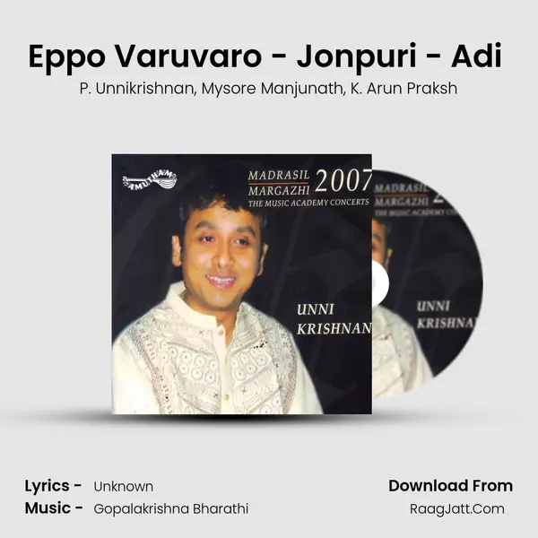 Eppo Varuvaro - Jonpuri - Adi (Live) mp3 song