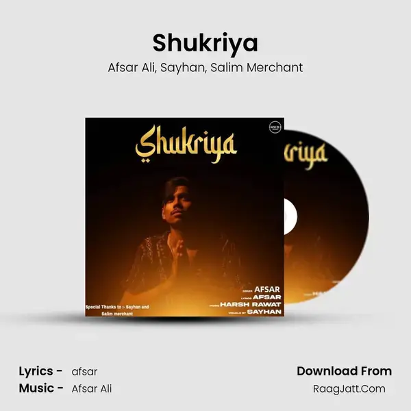 Shukriya mp3 song