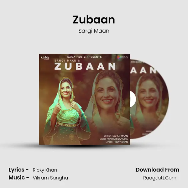 Zubaan Song mp3 | Sargi Maan