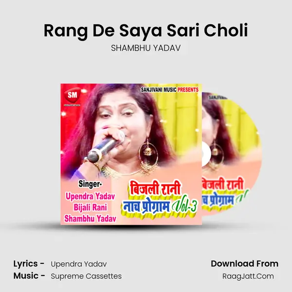 Rang De Saya Sari Choli mp3 song