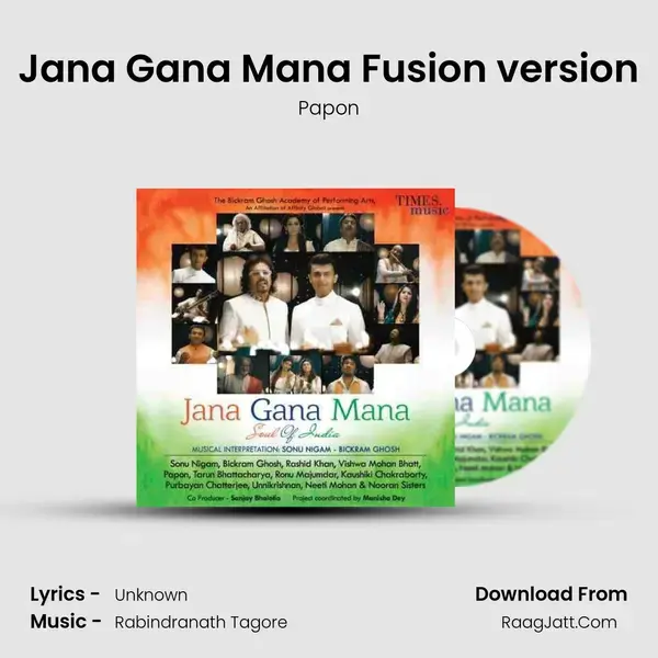 Jana Gana Mana Fusion version Song mp3 | Papon