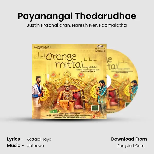 Payanangal Thodarudhae Song mp3 | Justin Prabhakaran