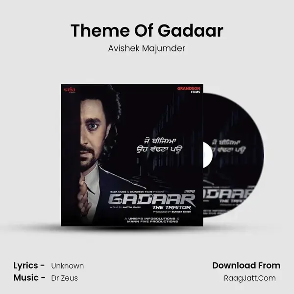 Theme Of Gadaar Song mp3 | Avishek Majumder