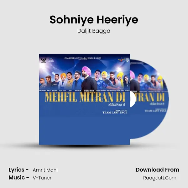 Sohniye Heeriye Song mp3 | Daljit Bagga