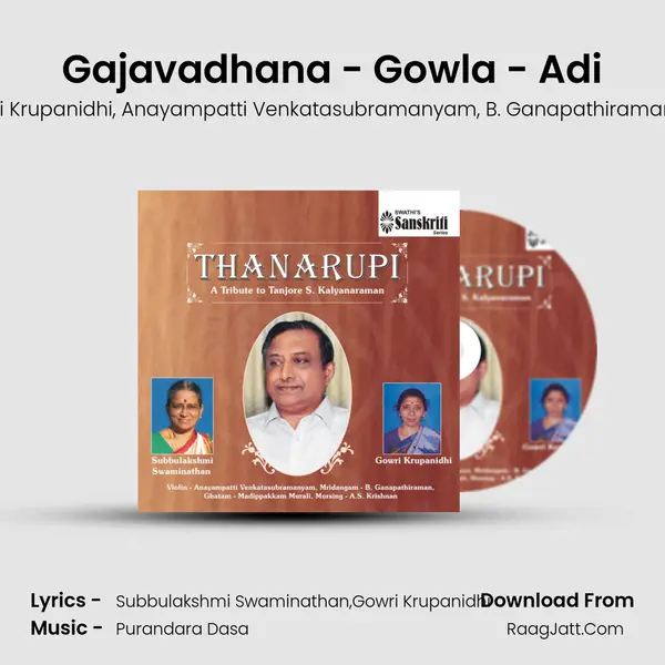 Gajavadhana - Gowla - Adi mp3 song