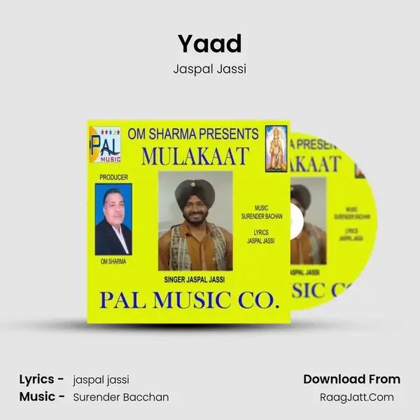 Yaad Song mp3 | Jaspal Jassi