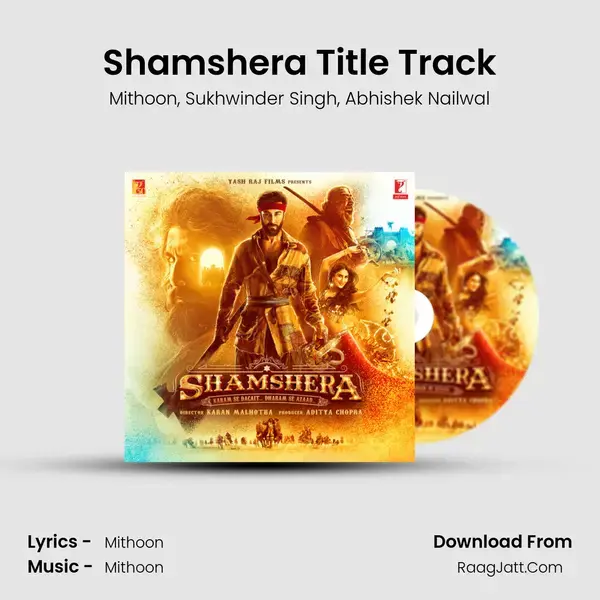 Shamshera Title Track mp3 song