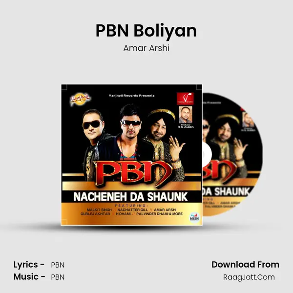 PBN Boliyan Song mp3 | Amar Arshi