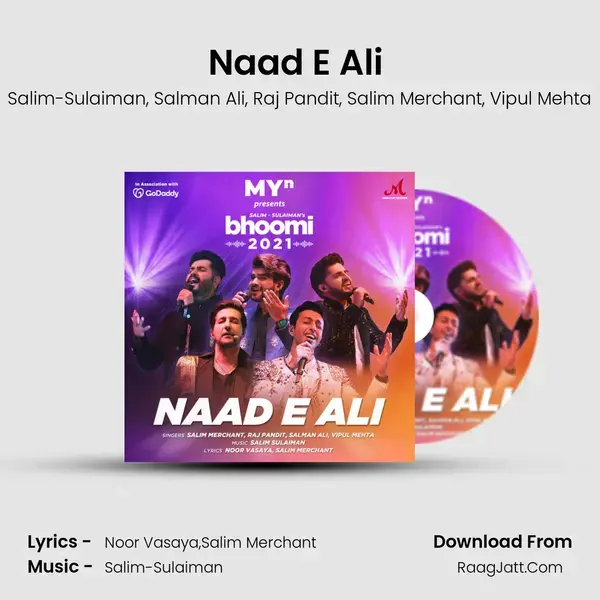 Naad E Ali (feat. Salim Merchant, Raj Pandit, Salman Ali & Vipul Mehta) mp3 song