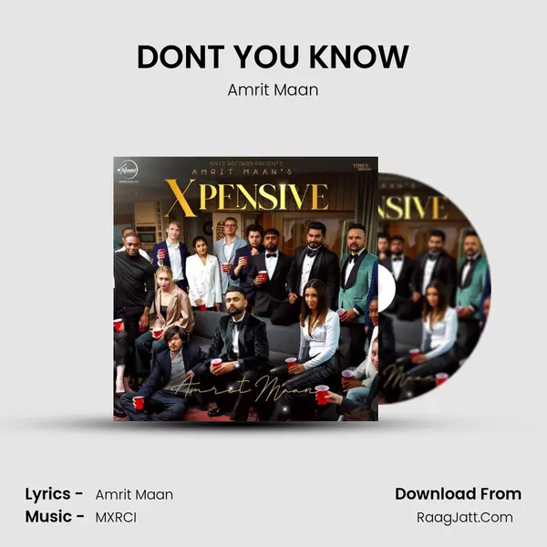 DONT YOU KNOW Song mp3 | Amrit Maan