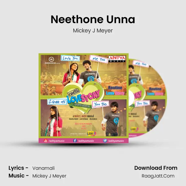 Neethone Unna Song mp3 | Mickey J Meyer