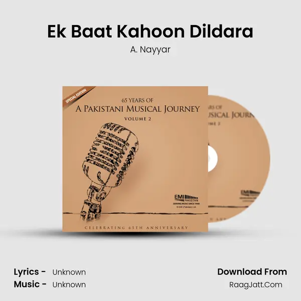 Ek Baat Kahoon Dildara Song mp3 | A. Nayyar