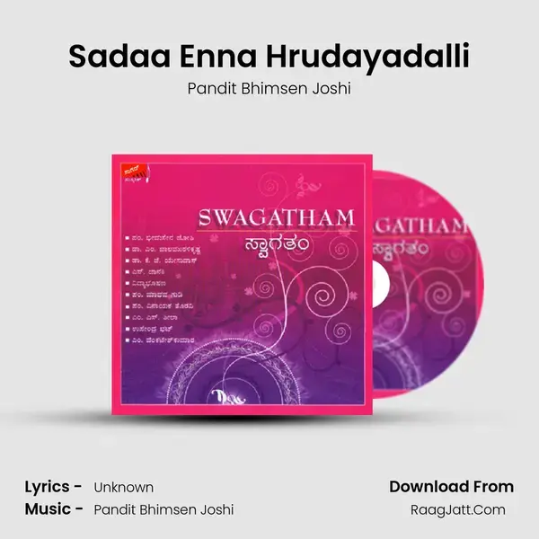 Sadaa Enna Hrudayadalli Song mp3 | Pandit Bhimsen Joshi