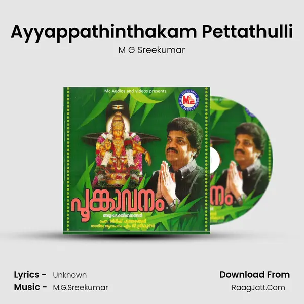 Ayyappathinthakam Pettathulli Song mp3 | M G Sreekumar