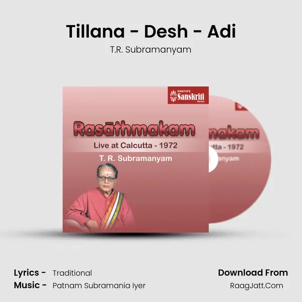 Tillana - Desh - Adi mp3 song