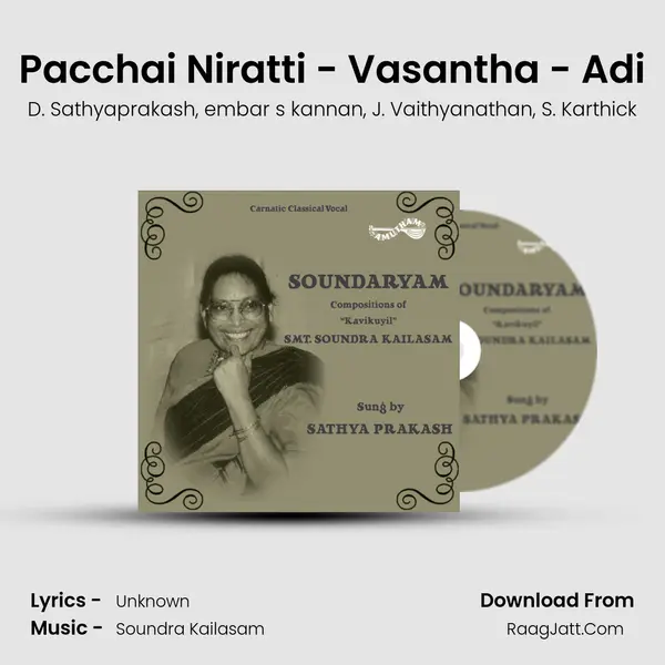 Pacchai Niratti - Vasantha - Adi Song mp3 | D. Sathyaprakash