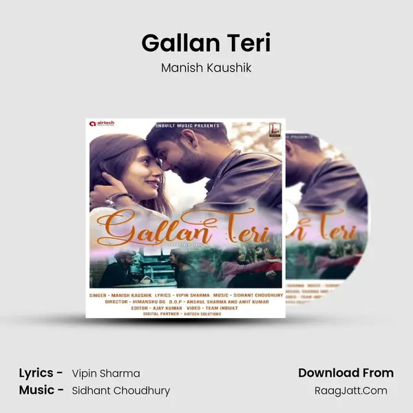 Gallan Teri Song mp3 | Manish Kaushik