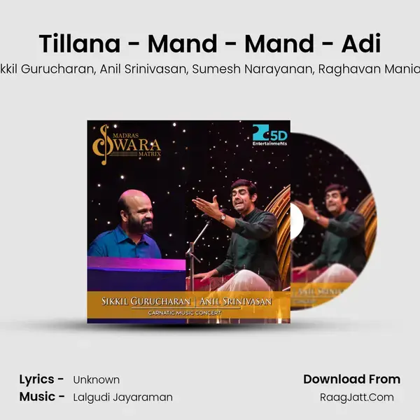 Tillana - Mand - Mand - Adi mp3 song