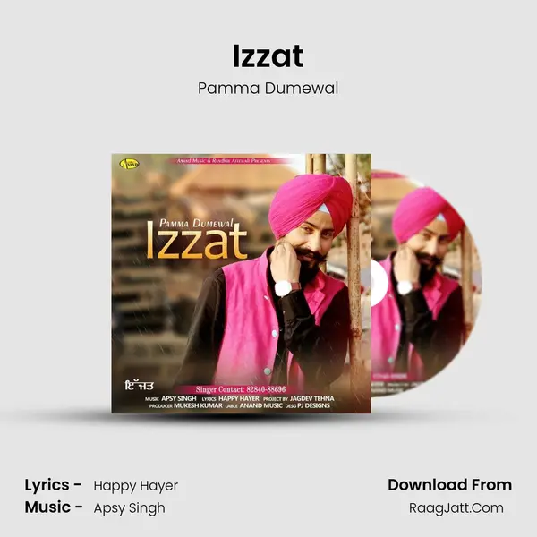 Izzat Song mp3 | Pamma Dumewal