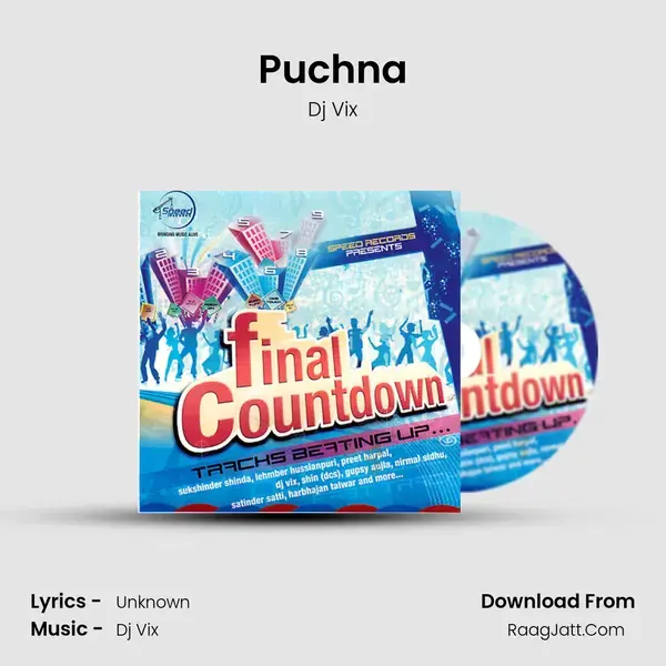 Puchna Song mp3 | Dj Vix