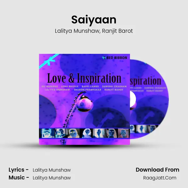 Saiyaan Song mp3 | Lalitya Munshaw