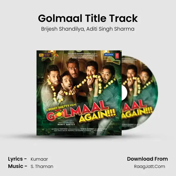 Golmaal Title Track Song mp3 | Brijesh Shandilya