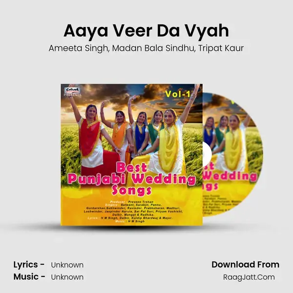 Aaya Veer Da Vyah Song mp3 | Ameeta Singh